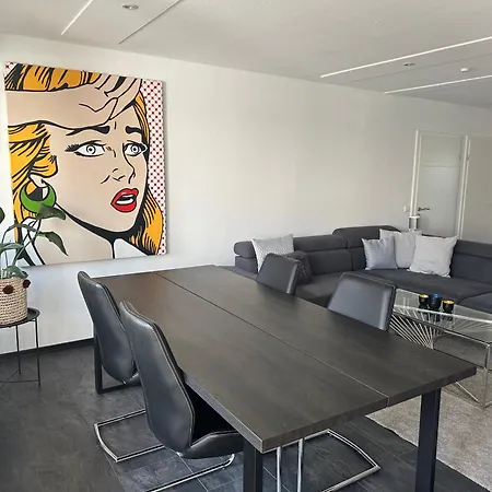 Miracle House 160Qm Terrasse, Parkplatz & Internet 100Mbit -Self Check In- Appartement