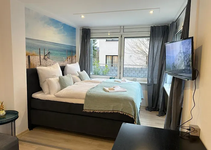 Miracle House 160Qm Terrasse, Parkplatz & Internet 100Mbit -Self Check In- Appartement *