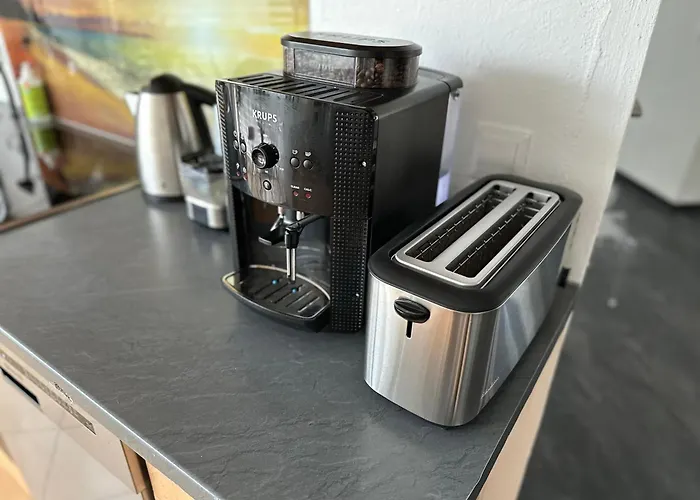 Miracle House 160Qm Terrasse, Parkplatz & Internet 100Mbit -Self Check In- Appartement *